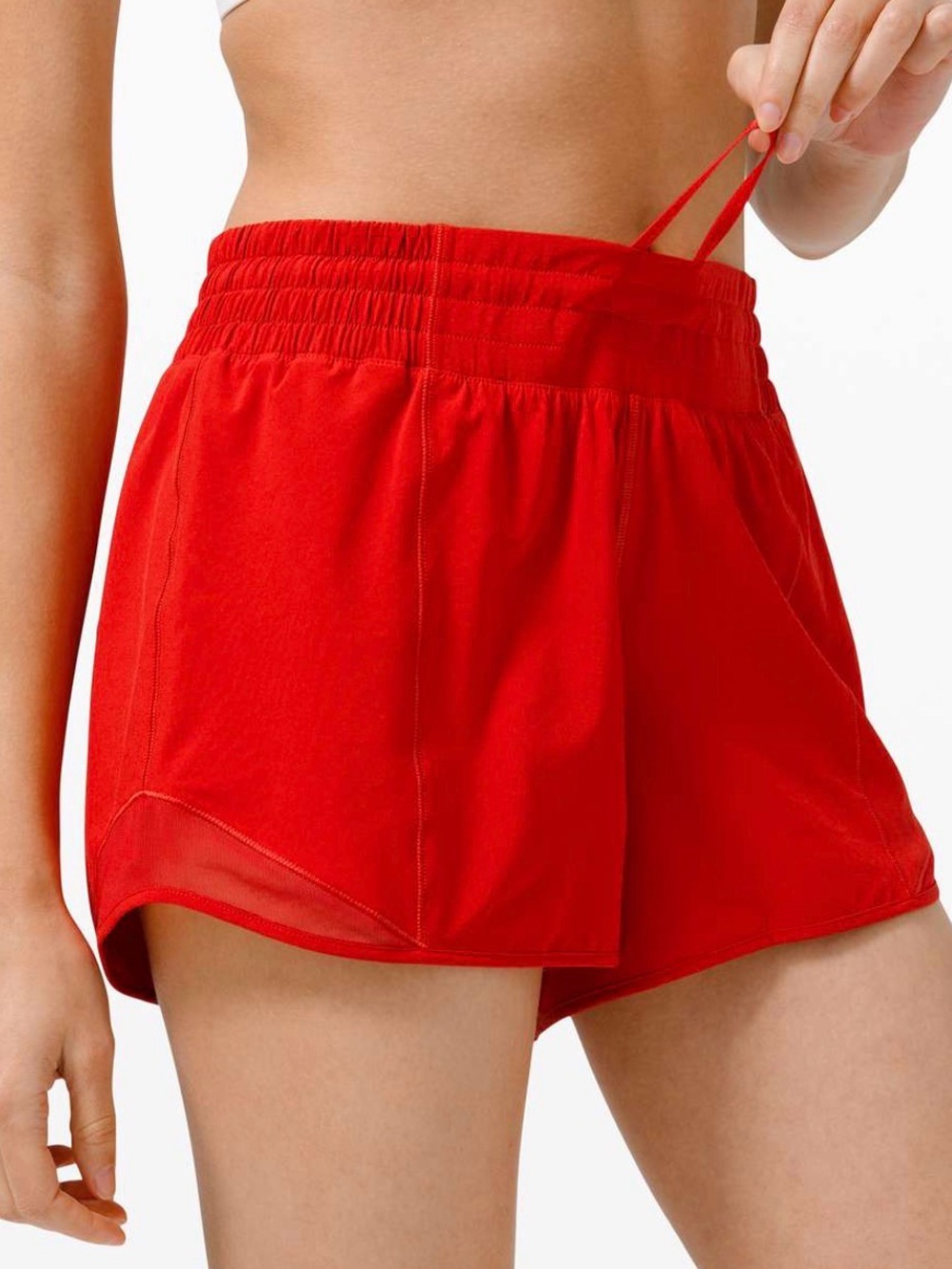 Lululemon Hotty Hot high rise lined shorts 4” EUC size 6 tall